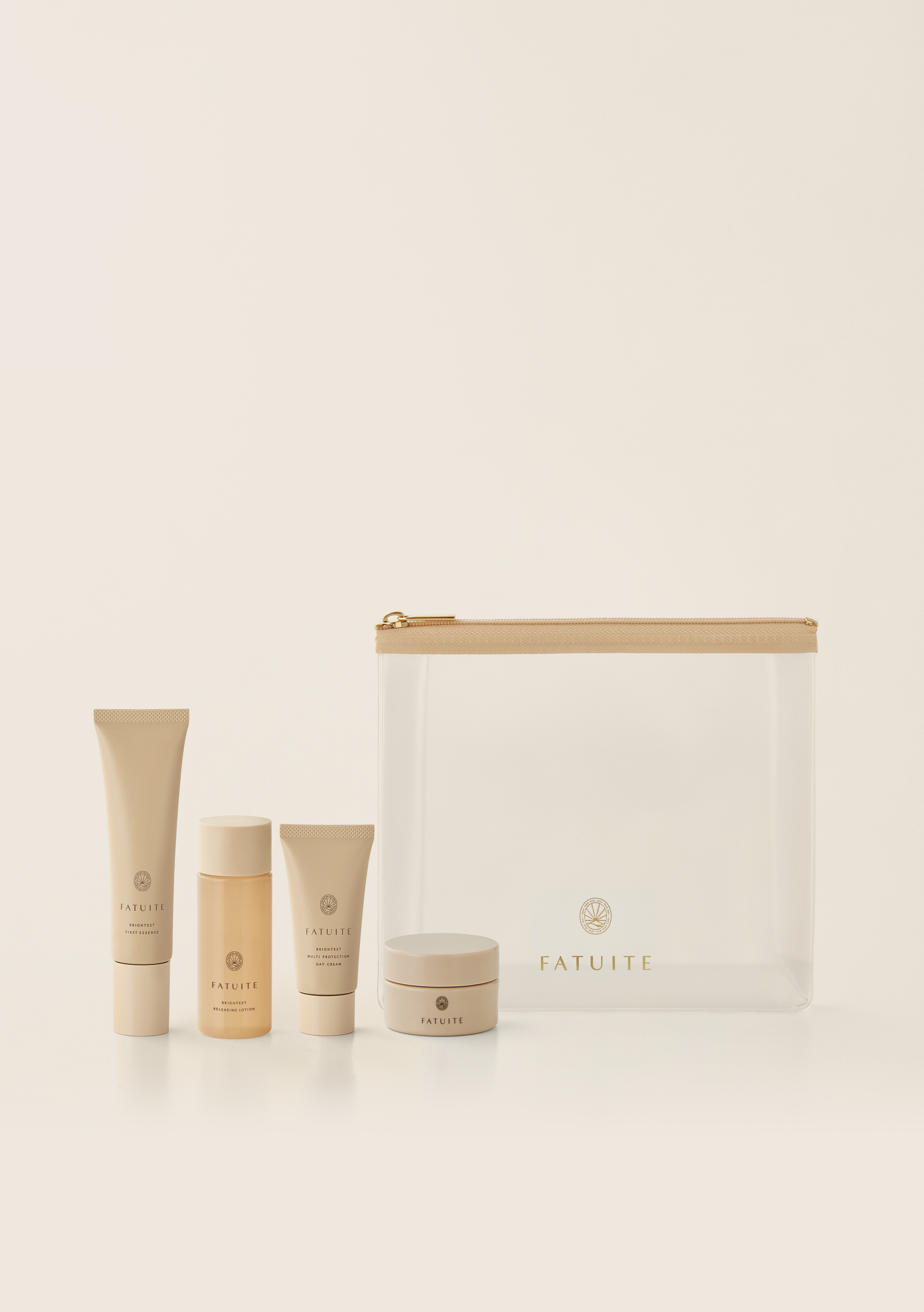 Brightest Travel Kit (Cream)